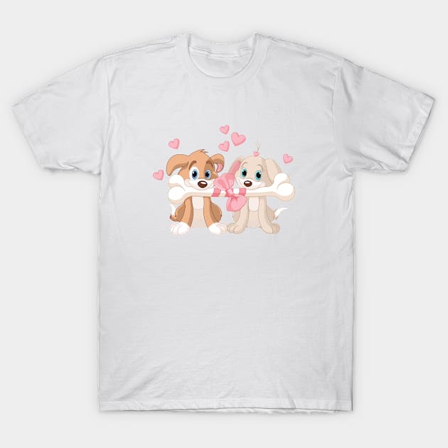 DOG CAT T-Shirt by ABAZ